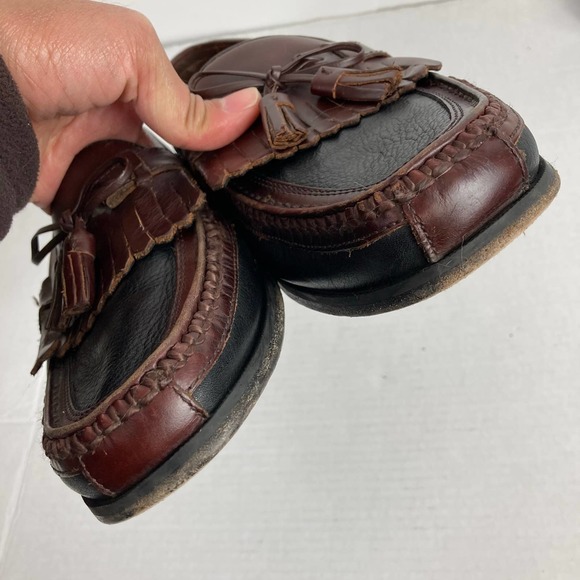 Johnston & Murphy Leather Kiltie Tassel Loafers - Picture 4 of 12